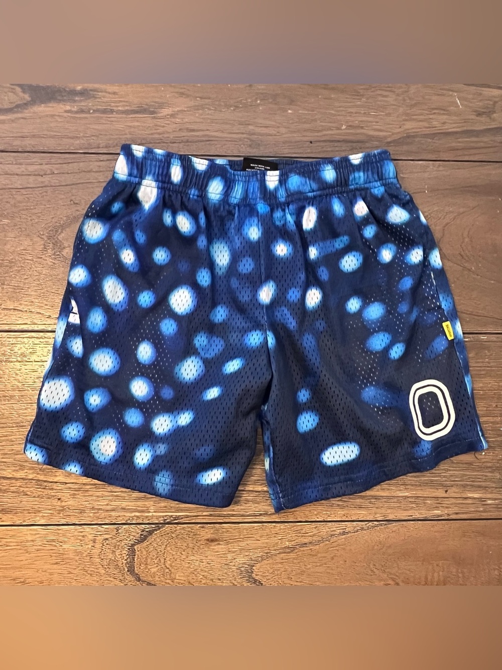 Overtime Blue Basketball Shorts Youth Large